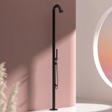  Sen cây ngoài trời có vòi rửa chân và sen cầm tay bằng stainless steel 316L - A1003MS 