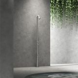  Sen cây ngoài trời có vòi rửa chân và sen cầm tay bằng stainless steel 316L - A1003MS 
