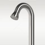  Sen cây ngoài trời có vòi rửa chân và sen cầm tay bằng stainless steel 316L - A1003MB 