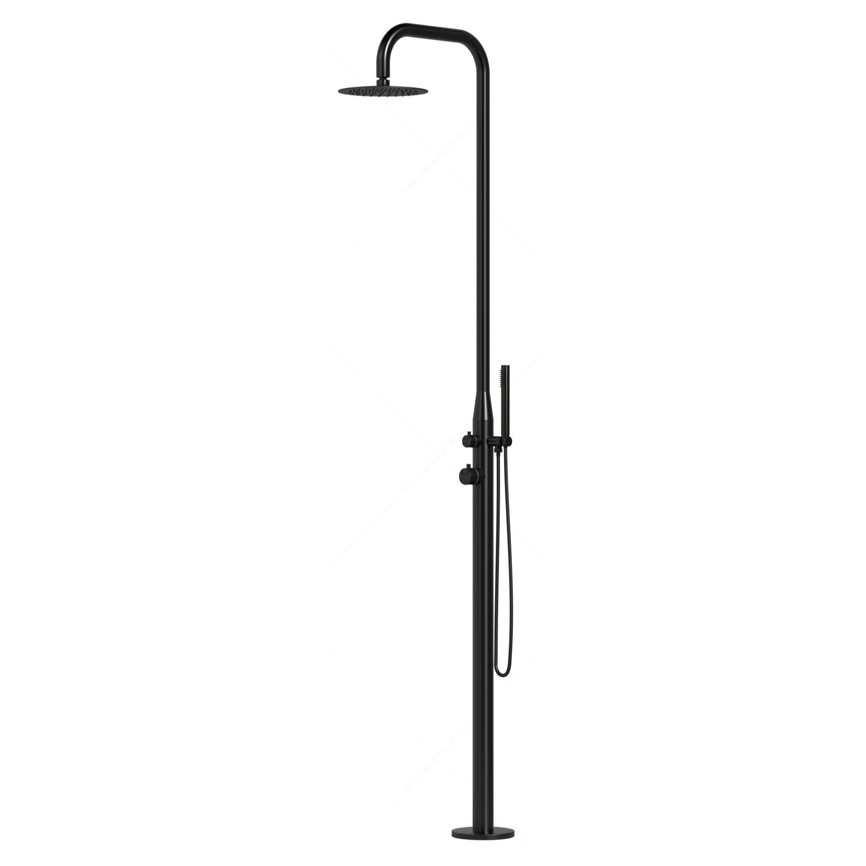  Sen cây ngoài trời có vòi sen cầm tay bằng stainless steel 316L - A1005MS 