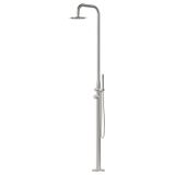  Sen cây ngoài trời có vòi sen cầm tay bằng stainless steel 316L - A1005MS 