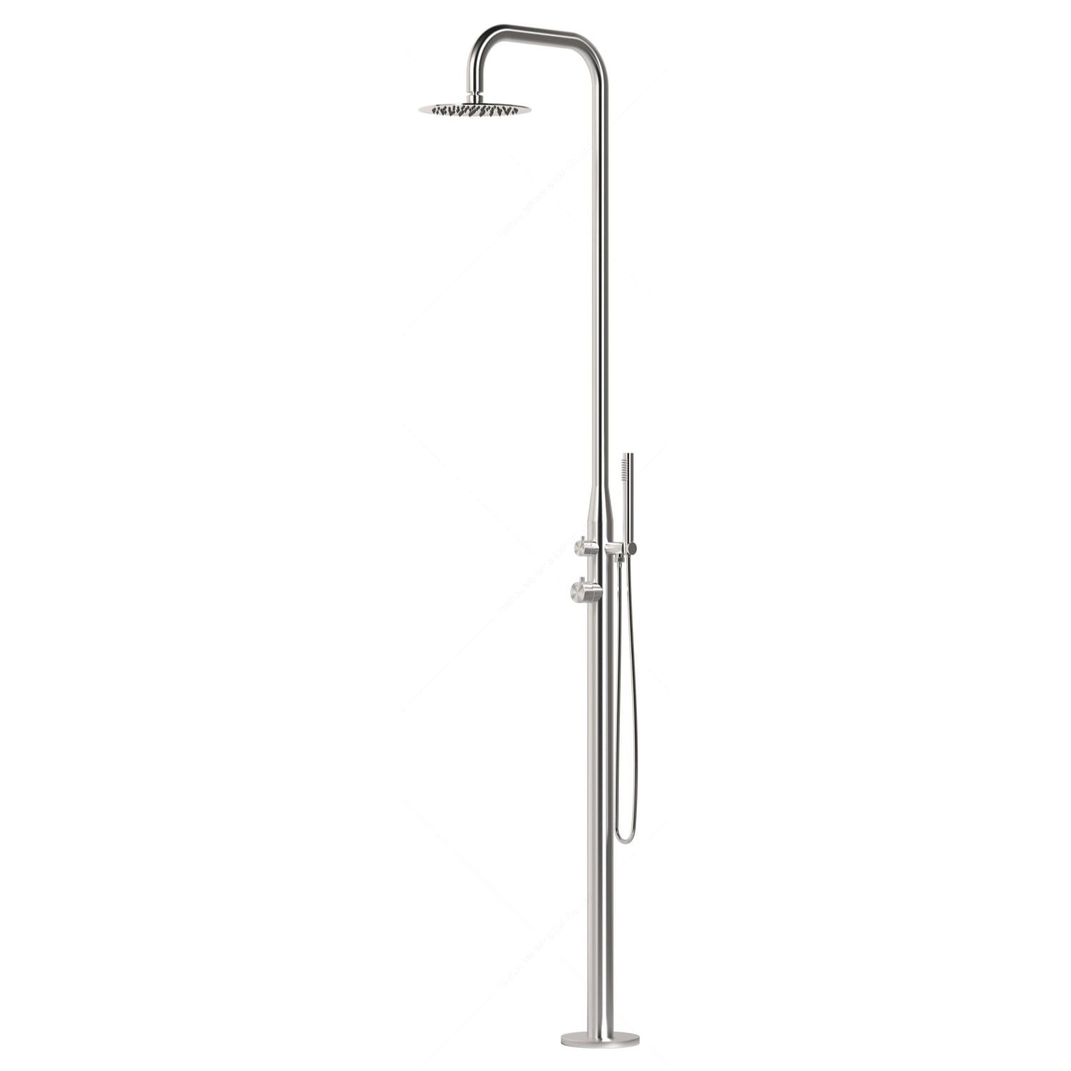  Sen cây ngoài trời có vòi sen cầm tay bằng stainless steel 316L - A1005MS 