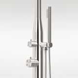  Sen cây ngoài trời có vòi rửa chân và sen cầm tay bằng stainless steel 316L - A1006MS 