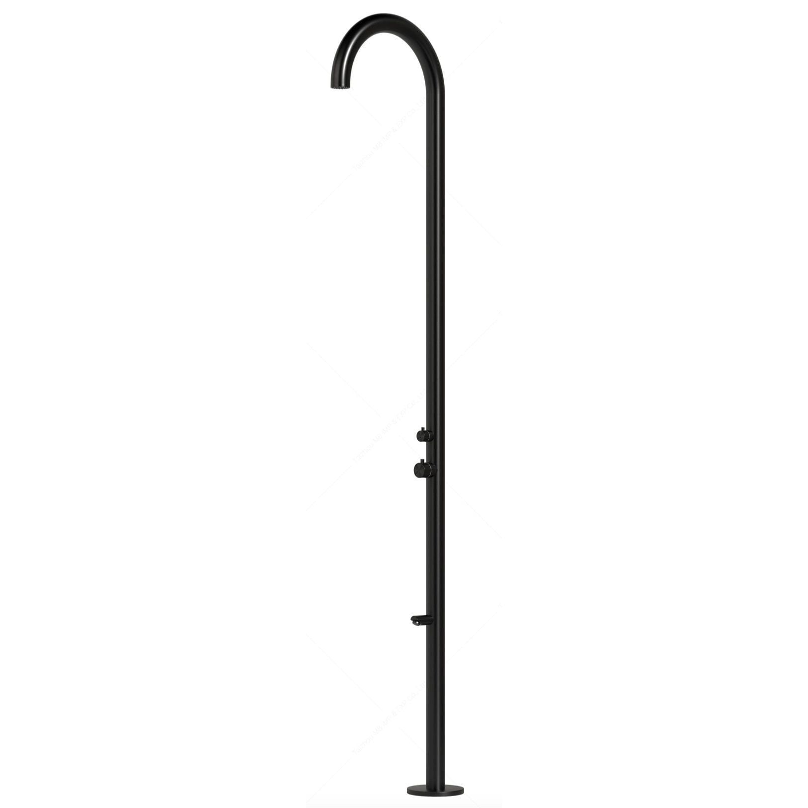  Sen cây ngoài trời có vòi rửa chân bằng stainless steel 316L - A1007MB 