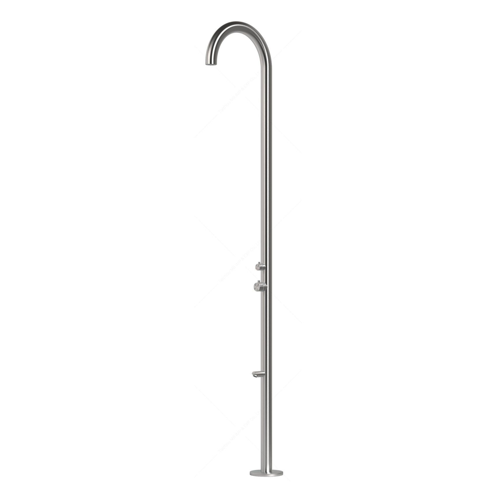  Sen cây ngoài trời có vòi rửa chân bằng stainless steel 316L - A1007MS 