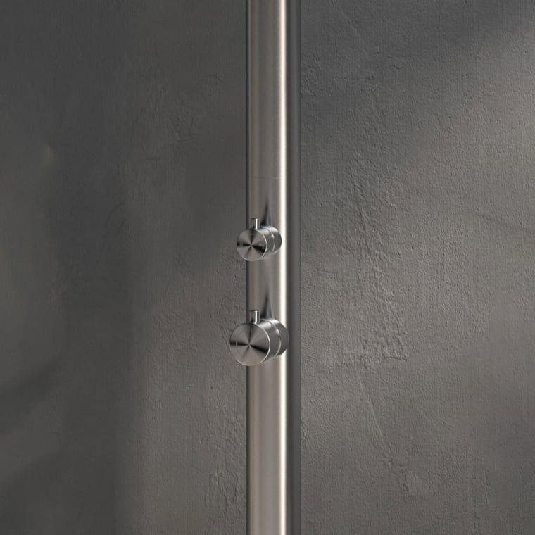  Sen cây ngoài trời có vòi rửa chân bằng stainless steel 316L - A1007MS 