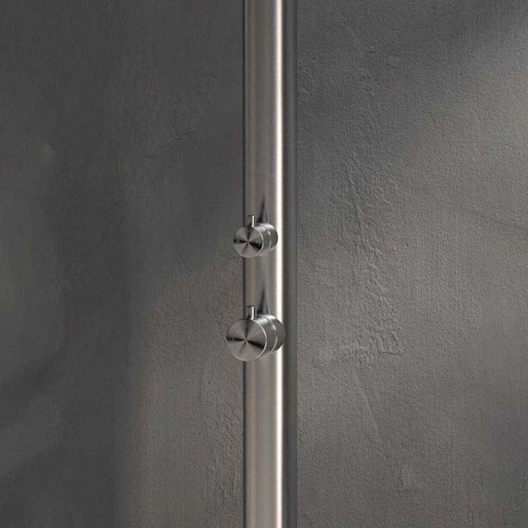  Sen cây ngoài trời có vòi rửa chân bằng stainless steel 316L - A1007MB 