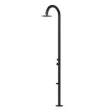  Sen cây ngoài trời bát sen ∅250mm có vòi rửa chân bằng stainless steel 316L - A1007C-MB 