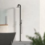  Sen cây ngoài trời bát sen ∅250mm có vòi sen cầm tay bằng stainless steel 316L - A1008MS 