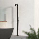  Sen cây ngoài trời bát sen ∅250mm có vòi sen cầm tay bằng stainless steel 316L - A1008MB 