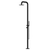  Sen cây ngoài trời bát sen ∅250mm có vòi sen cầm tay bằng stainless steel 316L - A1008MS 