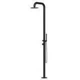  Sen cây ngoài trời bát sen ∅250mm có vòi sen cầm tay bằng stainless steel 316L - A1008MB 