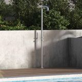  Sen cây ngoài trời bát sen ∅250mm có vòi sen cầm tay bằng stainless steel 316L - A1008MB 
