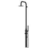  Sen cây ngoài trời gắn tường bát sen ∅200mm có vòi sen cầm tay bằng stainless steel 316L - A1009MB 