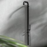  Sen cây ngoài trời gắn tường có vòi sen cầm tay bằng stainless steel 316L - A1010MS 