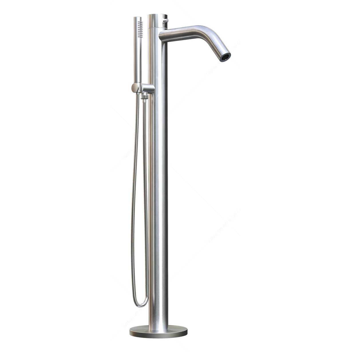  Vòi bồn tắm với sen cầm tay bằng stainless steel 316L - A1011-MS 