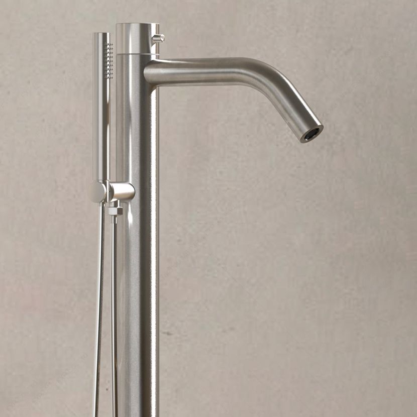  Vòi bồn tắm với sen cầm tay bằng stainless steel 316L - A1011-MS 