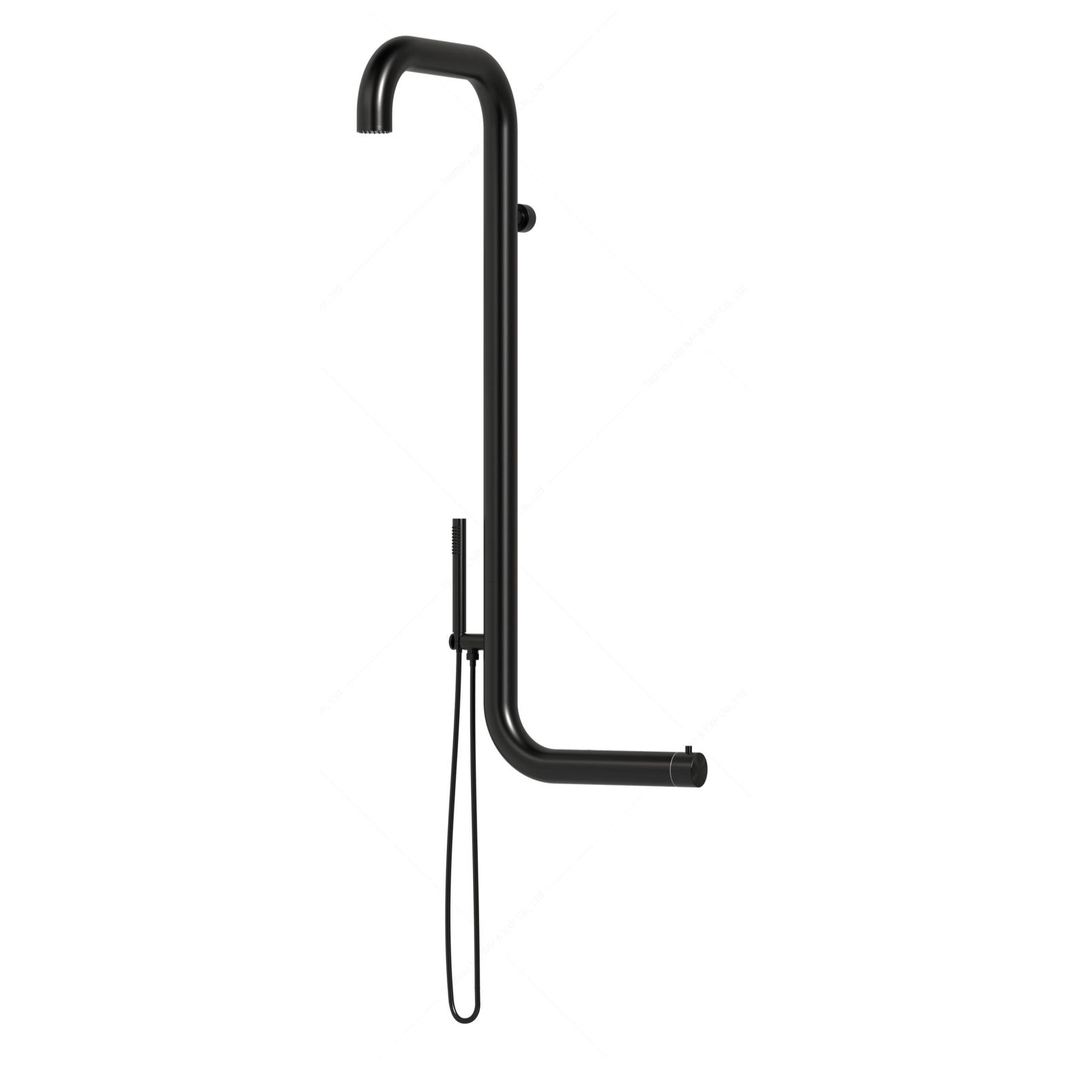  Sen cây ngoài trời gắn tường có vòi sen cầm tay bằng stainless steel 316L - A1015MS 