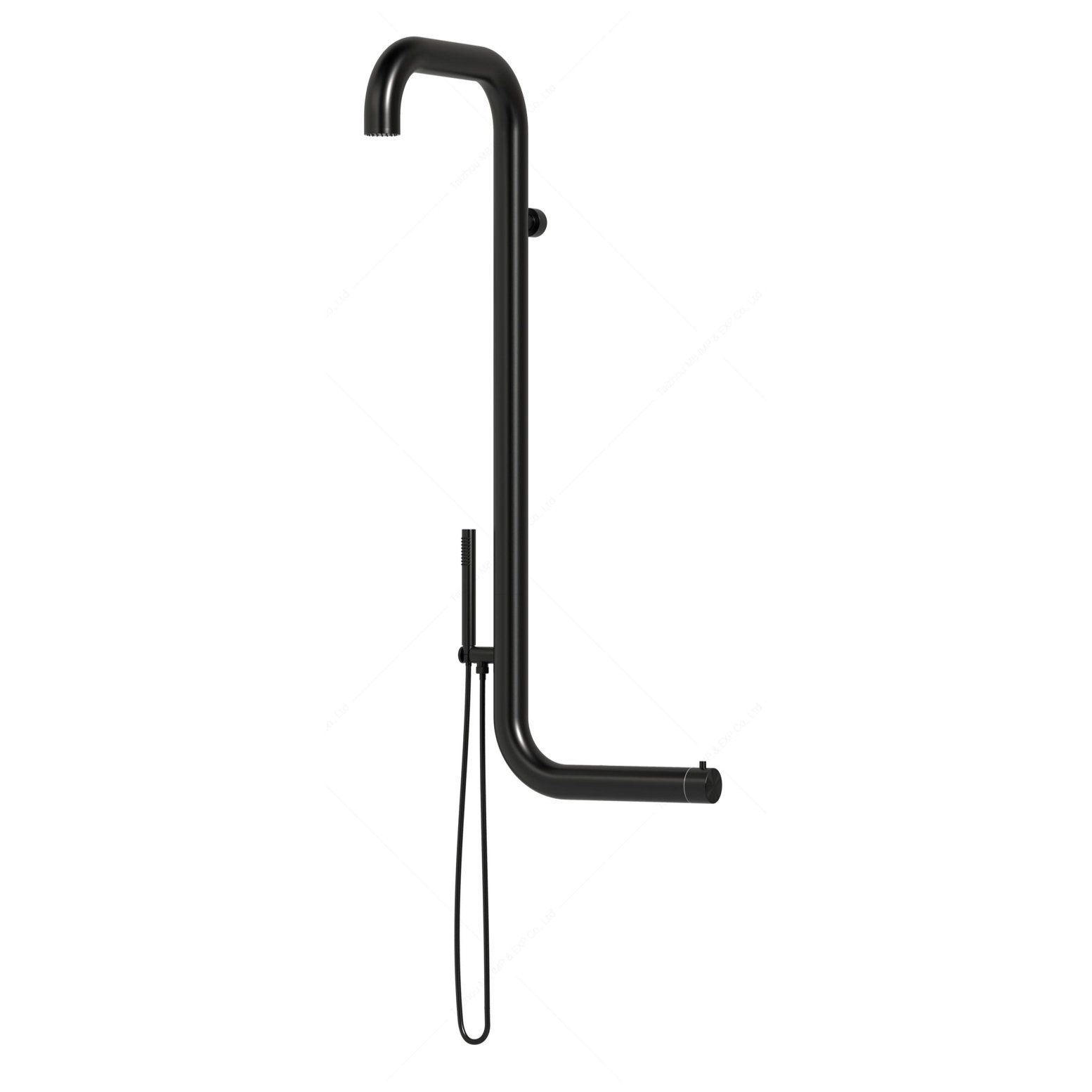  Sen cây ngoài trời gắn tường có vòi sen cầm tay bằng stainless steel 316L - A1015MB 