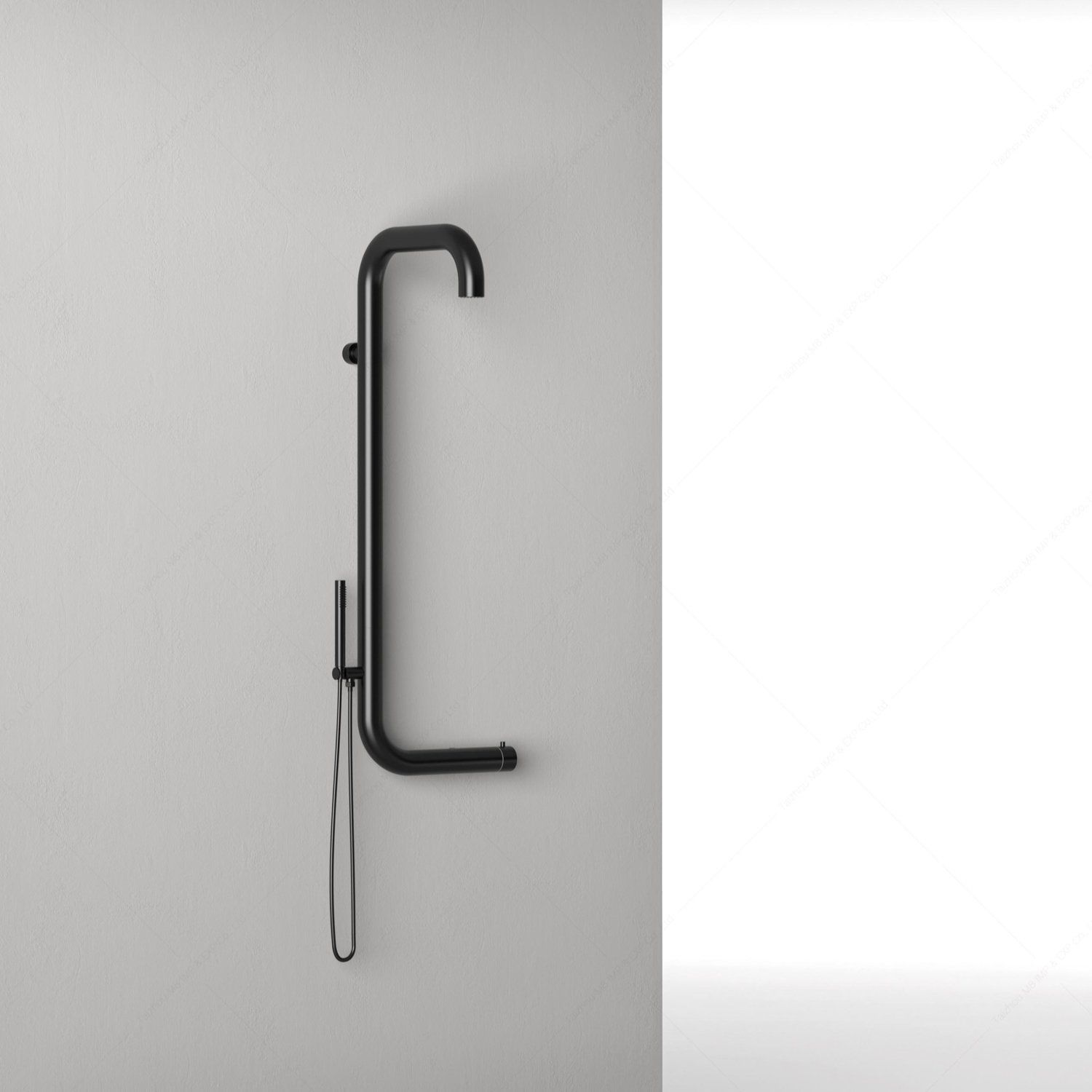  Sen cây ngoài trời gắn tường có vòi sen cầm tay bằng stainless steel 316L - A1015MB 