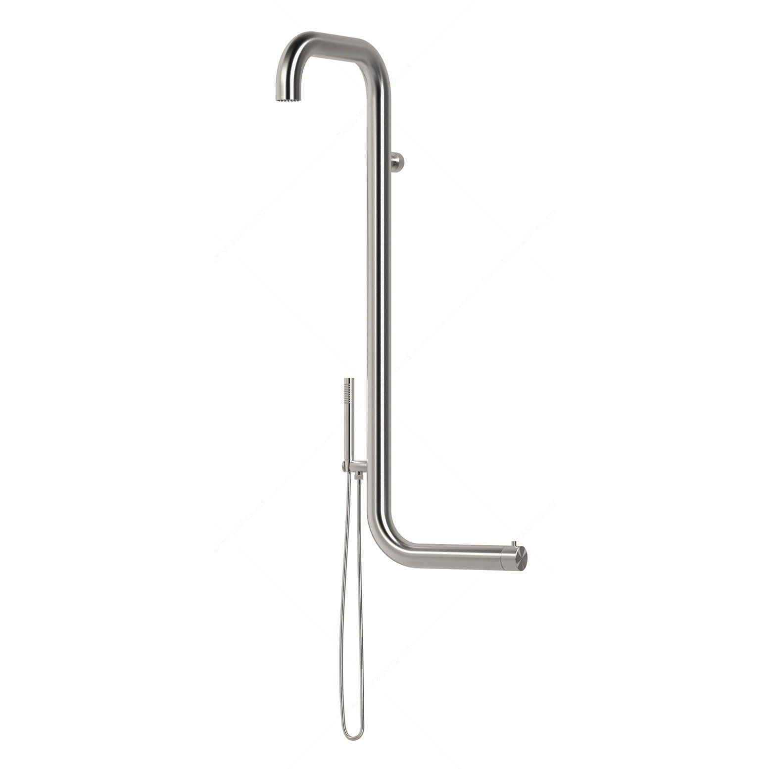  Sen cây ngoài trời gắn tường có vòi sen cầm tay bằng stainless steel 316L - A1015MB 