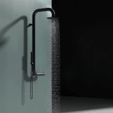  Sen cây ngoài trời gắn tường bát sen ∅200mm có vòi sen cầm tay bằng stainless steel 316L - A1015C-MS 