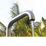  Sen cây ngoài trời có vòi sen cầm tay bằng stainless steel 316L - A1017MS 