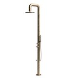  Sen cây ngoài trời có vòi rửa chân và sen cầm tay bằng stainless steel 316L - A1029-Bamboo 
