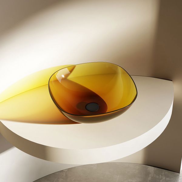  Chậu lavabo đặt bàn trong suốt - A106T 