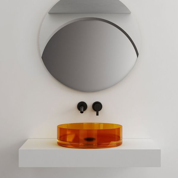  Chậu lavabo đặt bàn trong suốt - A10T 