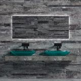  Chậu lavabo đặt bàn trong suốt - A22T 