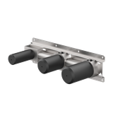  Vòi bồn tắm gắn tường điều chỉnh nhiệt độ 3 lỗ 2 đầu ra dài 190mm bằng stainless steel Toki - TKV84 