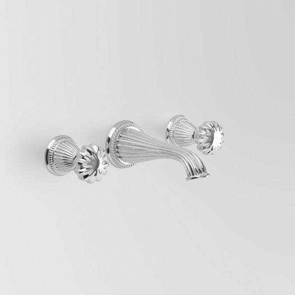  Vòi chậu lavabo gắn tường bằng đồng AWSwan - A5305V2 