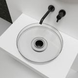  Chậu lavabo đặt bàn trong suốt - A59T 