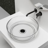  Chậu lavabo đặt bàn trong suốt - A93T 