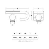  Thác nước fantasy hồ bơi ngoài trời bằng AISI 316L stainless steel - AQA-AF1 