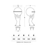  Thác nước fantasy hồ bơi ngoài trời bằng AISI 316L stainless steel & sợi thủy tinh - AQA-AF16 