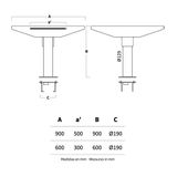  Thác nước fantasy hồ bơi ngoài trời bằng AISI 316L stainless steel - AQA-AF20 