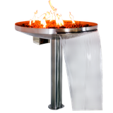  Thác nước fantasy hồ bơi ngoài trời bằng AISI 316L stainless steel - AQA-AF20 