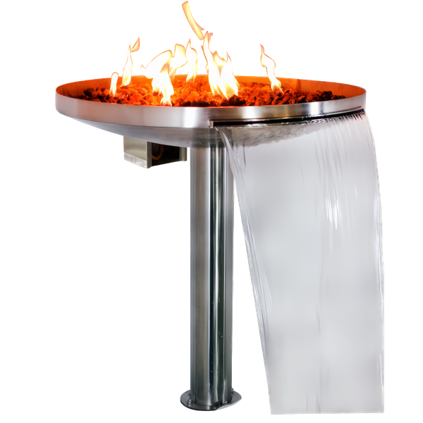  Thác nước fantasy hồ bơi ngoài trời bằng AISI 316L stainless steel - AQA-AF20 