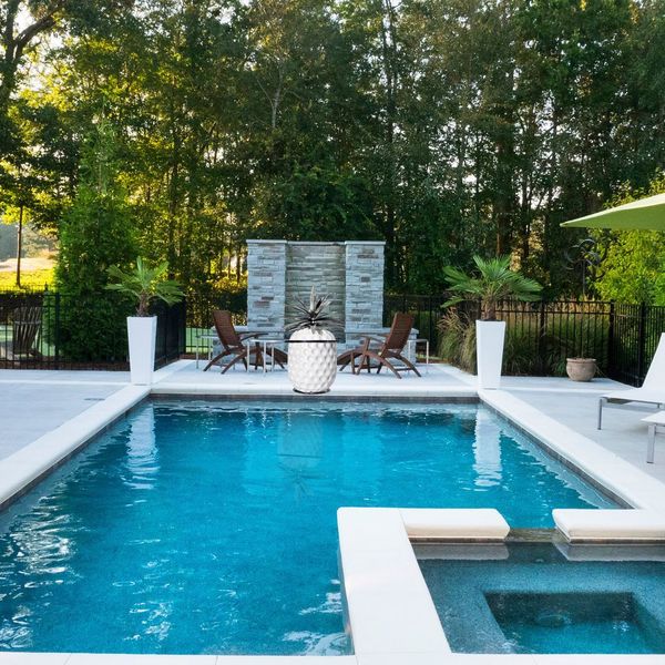  Thác nước fantasy hồ bơi ngoài trời bằng AISI 316L stainless steel & sợi thủy tinh - AQA-AF28 