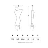  Thác nước fantasy hồ bơi ngoài trời bằng AISI 316L stainless steel - AQA-AF6 