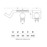  Thác nước fantasy hồ bơi ngoài trời bằng AISI 316L stainless steel - AQA-AF9 