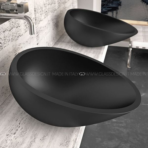  Chậu Lavabo Air Black Mat 