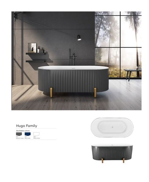  Bồn tắm acrylic - Hugo 