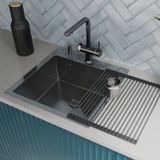  Chậu rửa chén bát stainless steel 1 hố AKSM51 