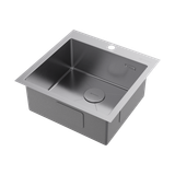  Chậu rửa chén bát stainless steel 1 hố AKSM51 