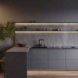  Chậu rửa chén bát stainless steel 1 hố AKSM59 