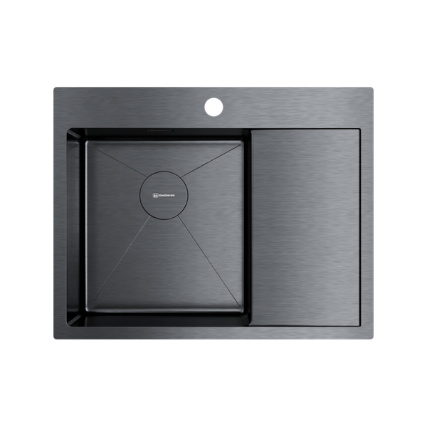  Chậu rửa chén bát stainless steel 1 hố AKSM65L 