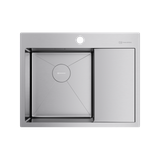  Chậu rửa chén bát stainless steel 1 hố AKSM65L 